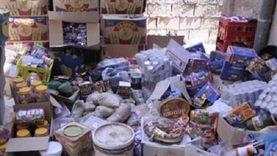 ضبط 500 كيلو جرام حلوى فاسدة بالجيزة