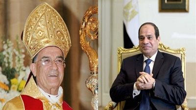 السيسي يستقبل البطريرك الماروني بمقر رئاسة الجمهورية