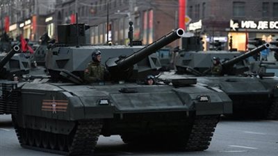 وزارة الدفاع الروسية تتسلم دفعة جديدة من دبابات 