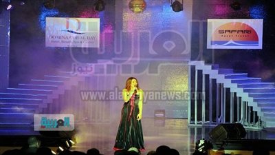 بالصور.. سمية درويش تشعل حفل 