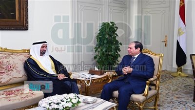 السيسي يؤكد اهتمام مصر بتعزيز العلاقات مع البرلمان العربي