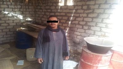 سقوط تاجر يبيع السولار بالسوق السوداء بحدائق القبة 