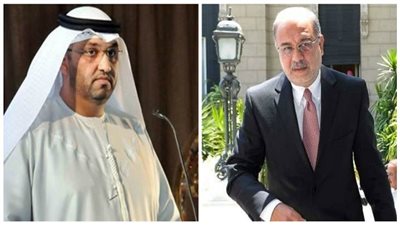 شريف إسماعيل يستقبل وزير الدولة الإماراتي