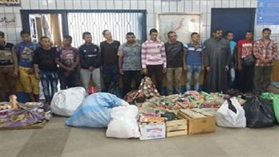 ضبط 140 بائعًا متجولاً في حملة بمحطات السكة الحديد والمترو 