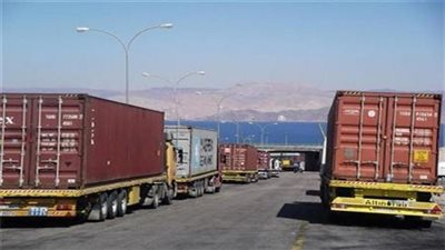 انتهاء أزمة تكدس الشاحنات المصرية في ميناء العقبة الأردنية