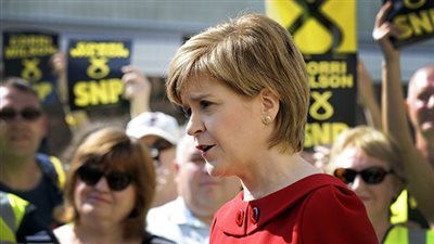 ارتفاع شعبية الحزب القومي قبل الانتخابات البرلمانية في أسكتلندا