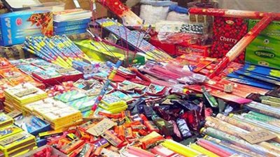 ضبط 8681 قطعة ألعاب نارية في حملات أمنية بالمحافظات