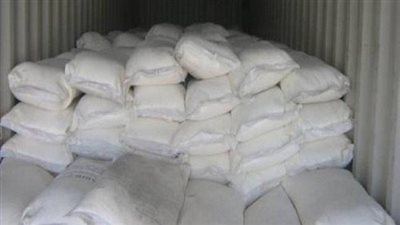 ضبط 2000 كيلو سكر ودقيق مجهول المصدر بالمنيا 