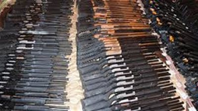اكتشاف مخبأ  للأسلحة والذخيرة بولاية 