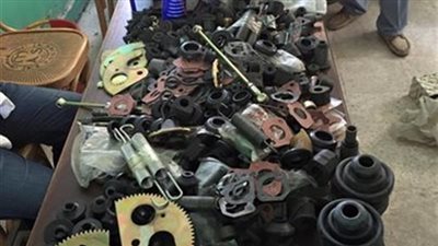 ضبط 6 آلاف قطعة غيار سيارات مهربة في الساحل