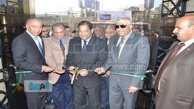 بالصور.. محافظ  الغربية يفتتح بنك الإسكان والتعمير بطنطا