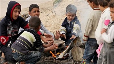 الصليب الأحمر: نخشى حدوث وفيات بين اللاجئين السوريين بسسب نقص التدفئة