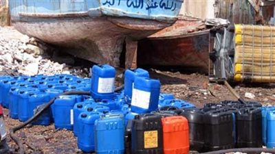 ضبط 16 ألف لتر سولار قبل بيعها في السوق السوداء بالهرم