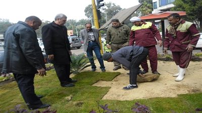 بالصور.. نظافة الجيزة ترفع كفاءة شارع السودان 