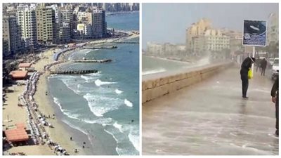 شواطئ الإسكندرية في الشتاء كبائن مهجورة.. وإدارة السياحة والمصايف: 