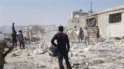 المرصد السوري: مقتل وإصابة 60 شخصًا في غارة روسيا على محافظة إدلب