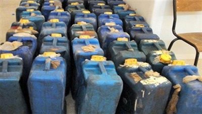 ضبط 12 ألف لتر سولار وبنزين قبل بيعه بالسوق السوداء