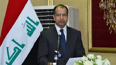 رئيس مجلس النواب العراقي يهنىء رئيس البرلمان علي عبد العال 