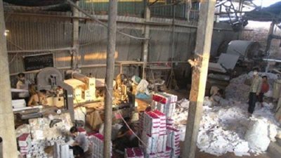 ضبط 27 ألف عبوة مناديل ورقية مغشوشة داخل مصنع بالخانكة