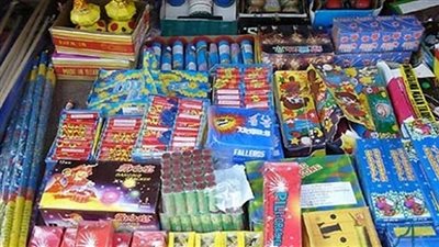 ضبط 450 قطعة ألعاب نارية بالقليوبية