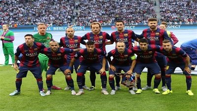 برشلونة يفوز على أتلتيك بيلباو 2- 0 في الشوط الأول