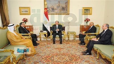 تفاصيل استقبال السيسي لرئيس الاتحاد البرلماني الدولي