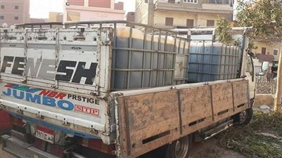 ضبط 6510 كيلو عسل أسود تالف بالفيوم