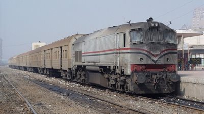 استئناف حركة القطارات بالمنيا 