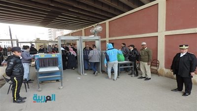 بالصور.. جولة مدير شرطة النقل في محطات المترو والسكة الحديد