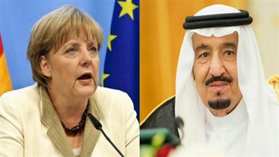 خادم الحرمين يبحث هاتفيًا مع ميركل قضايا المنطقة