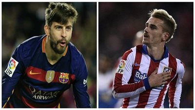 أتلتيكو مدريد وبرشلونة وجهًا لوجه.. وبيكيه تميمة الحظ 