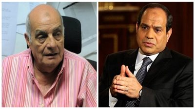 السيسي يطمئن على صحة محمود بكر باتصال هاتفي مع مرتضى منصور