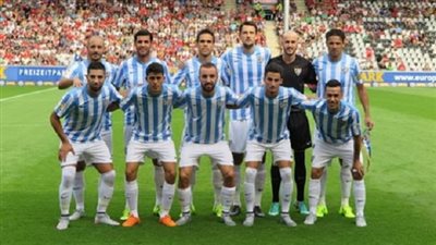 مالاجا يتقدم على خيتافي بثنائية في الشوط الأول