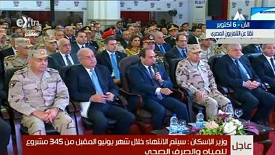 بث مباشر.. السيسي يفتتح عددًا من المشروعات الخدمية بـ6 أكتوبر