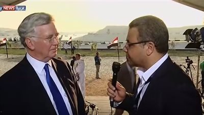 بالفيديو.. وزير الدفاع البريطانى: ندعم مصر في حربها ضد الإرهاب