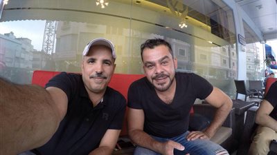 بالصور.. منذر رياحنة يستكمل بروفات 