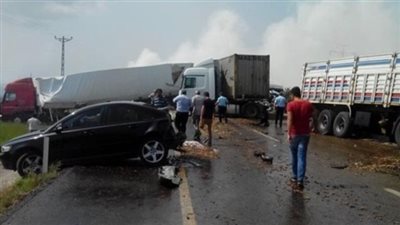 مقتل وإصابة 39 في حادث طريق اليوم بتركيا