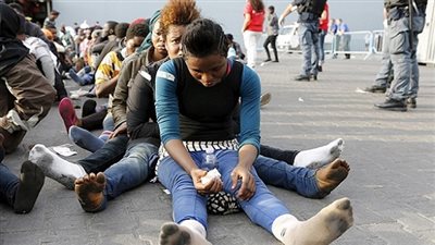 وصول أكثر من 150 مهاجرًا إلى جزيرة 