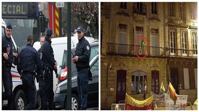 هجوم على مبنى القنصلية التركية في فرنسا