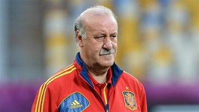 ديل بوسكي فخور باللاعبين الأسبان في قمة إيطاليا