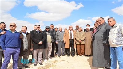 بالصور.. عيد لبيب وعد فأوفى.. لجنة تعاونيات الإسكان تخصص أرض 