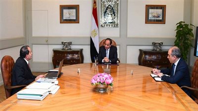 السيسي يبحث دعم التنمية المستدامة لقطاع الزراعة