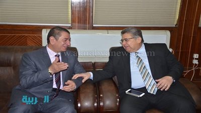 محافظ كفرالشيخ يلتقي وزير التعليم العالي