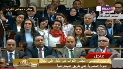 تعرف على رسالة السيسي للشباب والمرأة في خطابه بالبرلمان