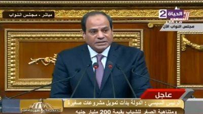 السيسي يوصي النواب والوزراء بالمرأة ومحدودي الدخل والشباب