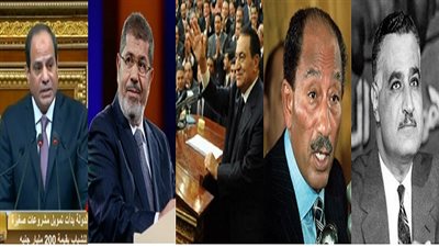 بالفيديو.. خطابات الرؤساء تحت قبة البرلمان من عبد الناصر إلى السيسي