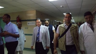 وزير الصحة يقوم بجولة تفقدية لمستشفى شرم الشيخ