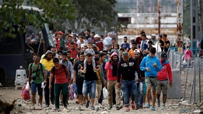 ألمانيا تتوقع وصول نصف مليون لاجىء خلال العام الجارى