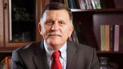 رئيس حكومة الوفاق الليبية يغادر القاهرة