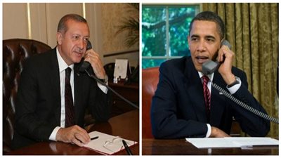 أوباما يبحث هاتفيًا مع أردوغان الوضع في سوريا